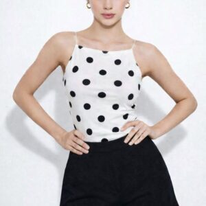 blusa sin mangas y tirante